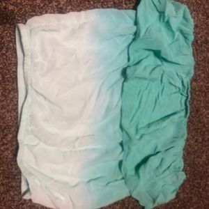 Black Poppy crop top